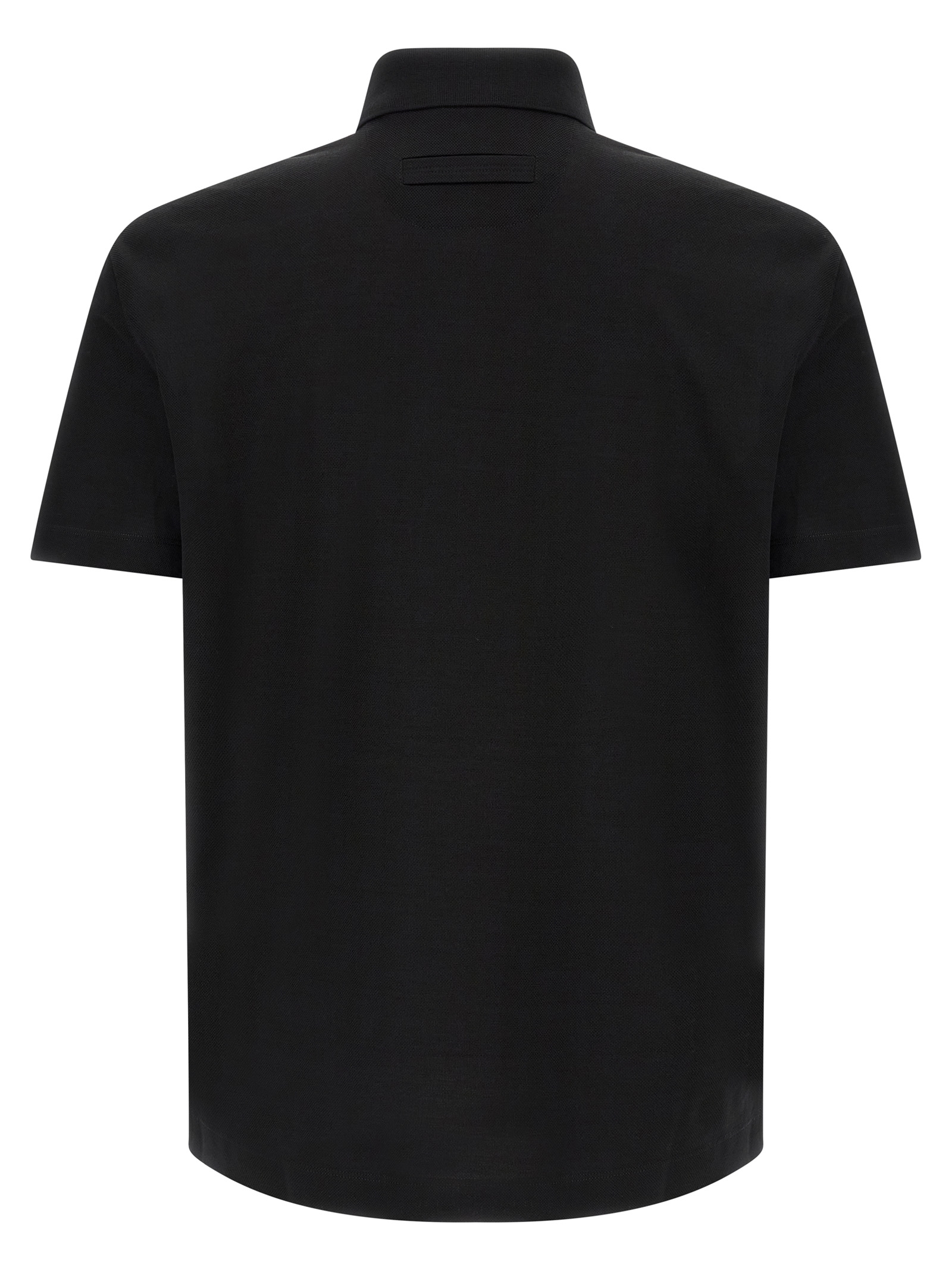 Piqué cotton polo shirt - immagine 2