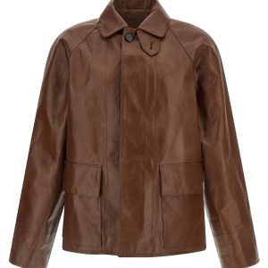 Vintage leather blouson