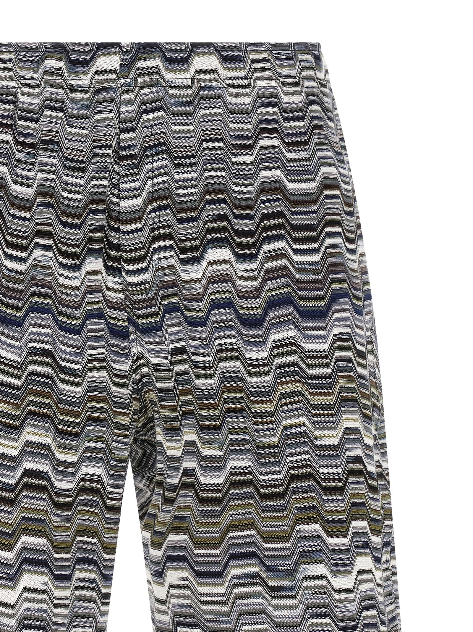 Irregular zigzag bermuda shorts - immagine 3