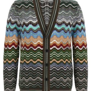 Greek pattern cardigan