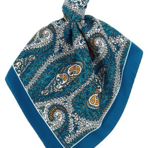 Paisley silk scarf