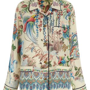 'flora e fauna' print shirt