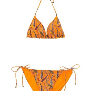 Floral 'Paisley' bikini