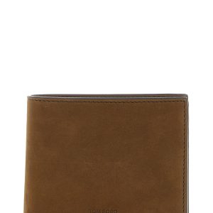 Nubuck leather wallet