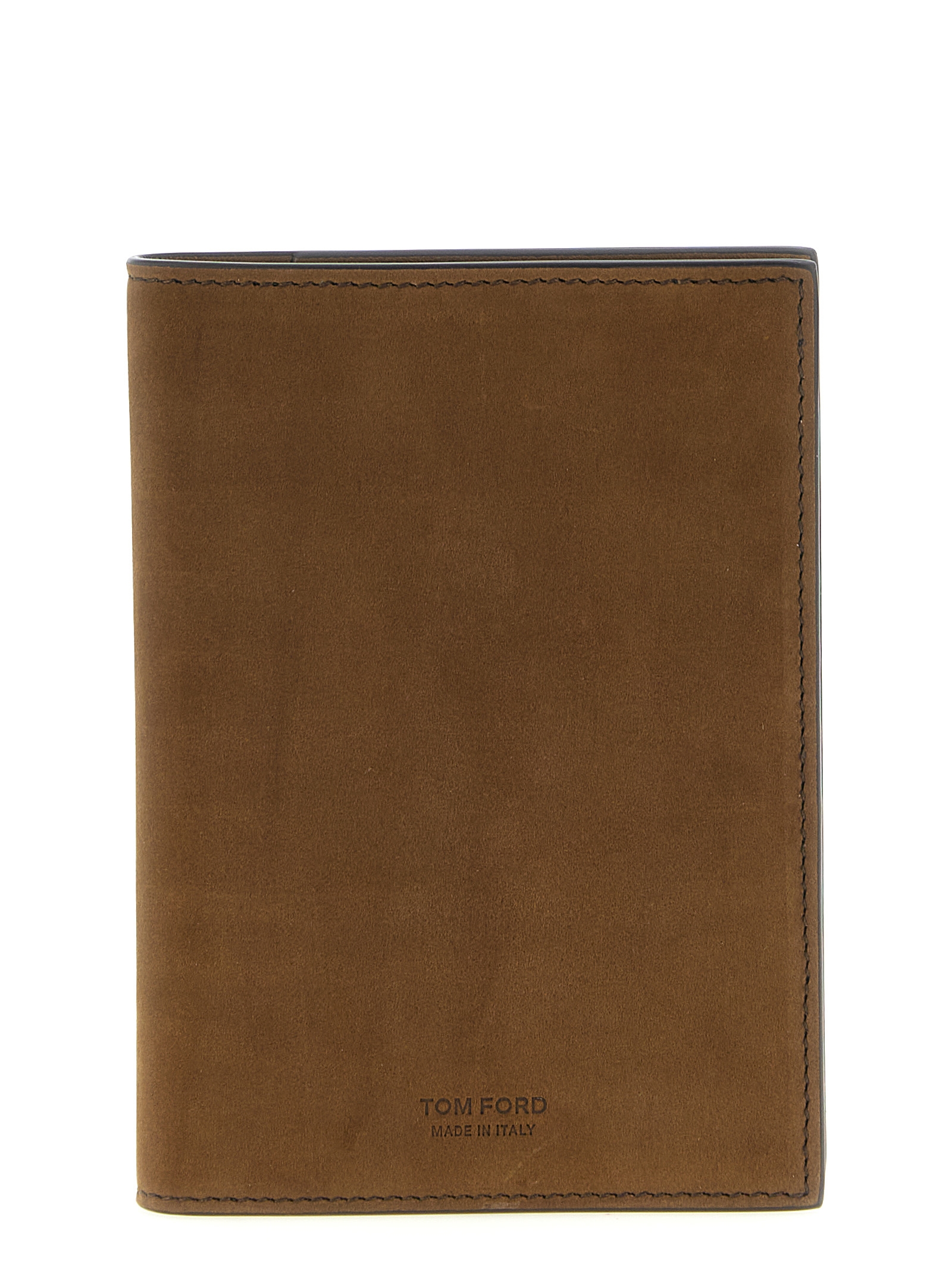 Nubuck leather passport holder