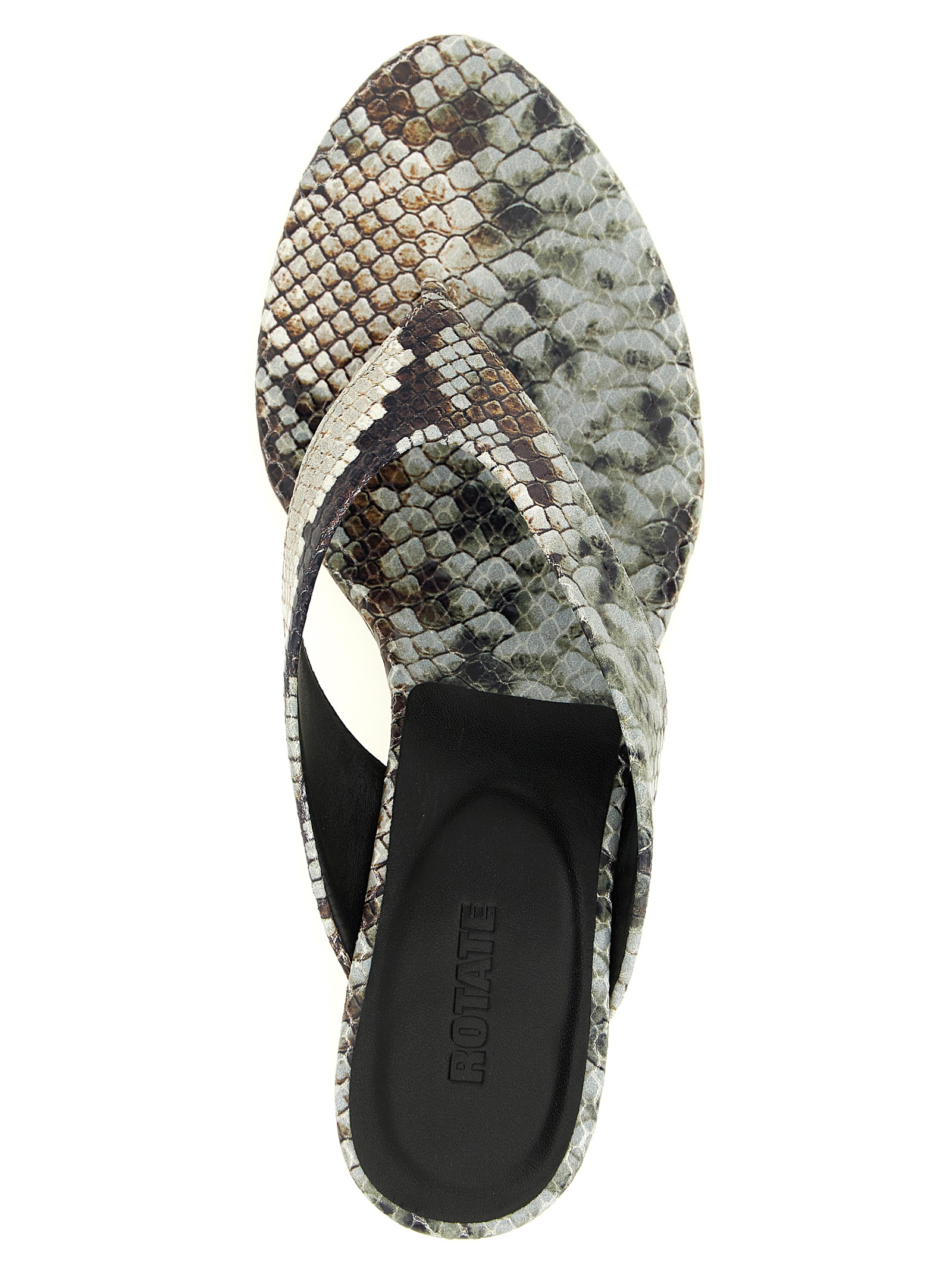 Snake leather mules - immagine 4