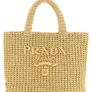 Raffia handbag