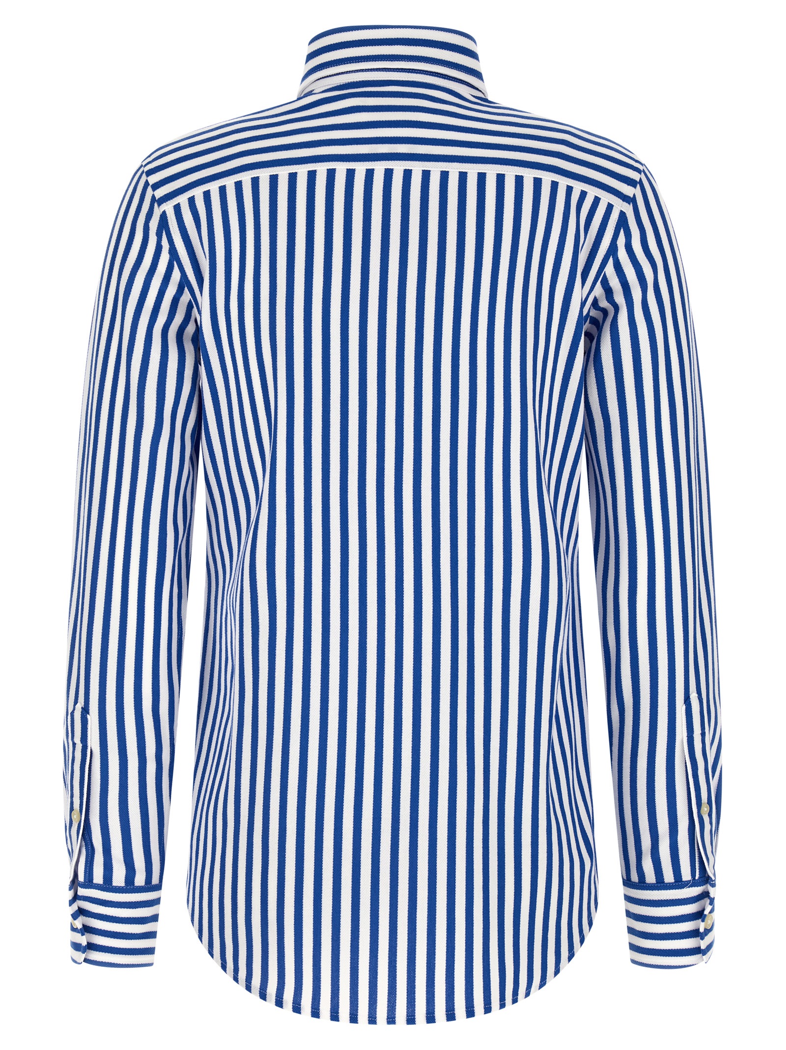 Oxford knit striped shirt - immagine 2