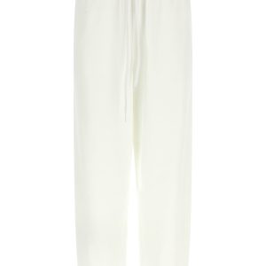 Logo embroidery joggers