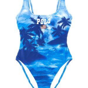 'Polo' one-piece swimsuit