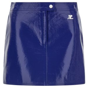 'Reedition Vinyl' skirt