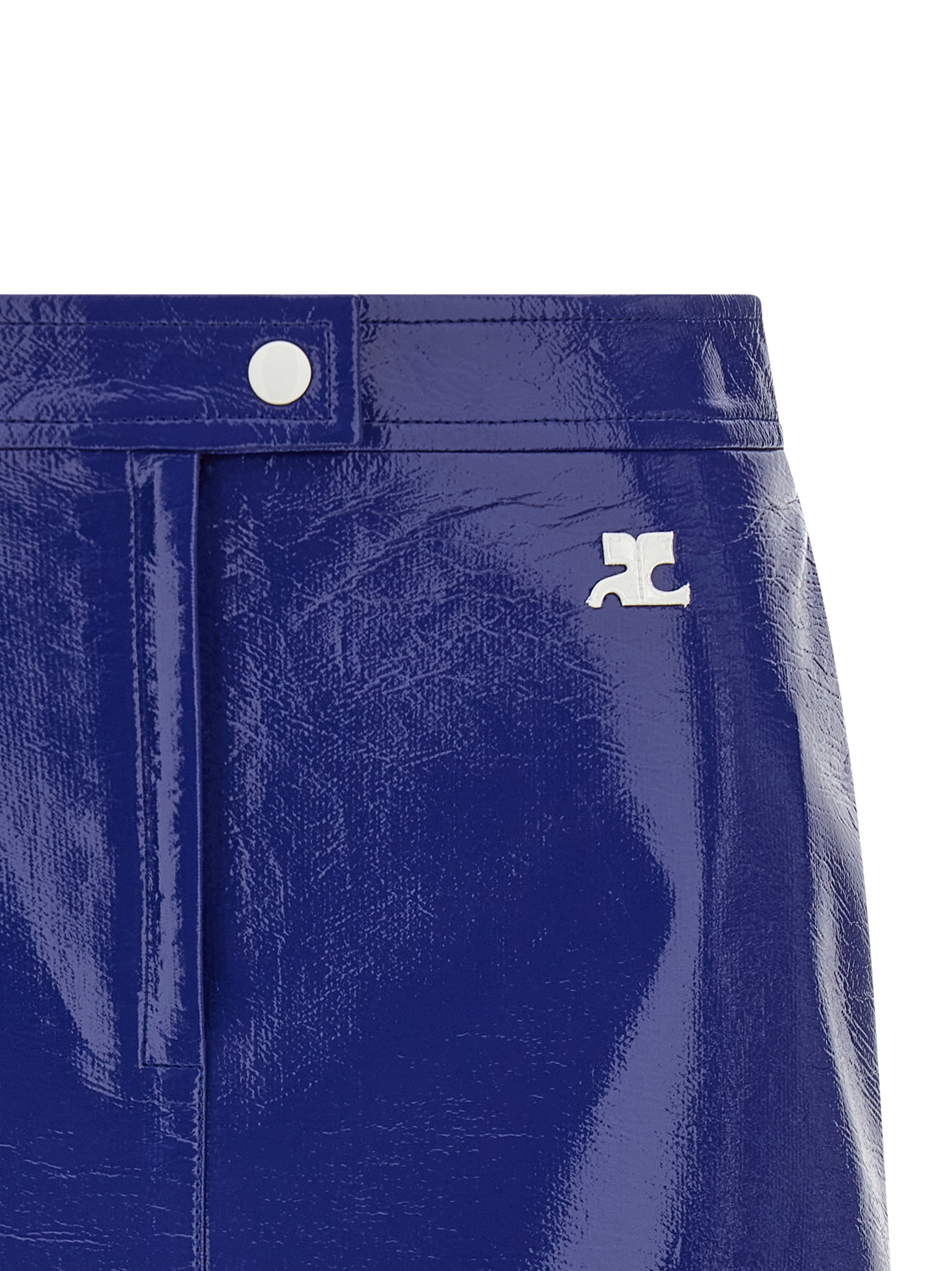 'Reedition Vinyl' skirt - immagine 3