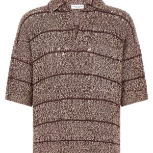 'Mouliné' polo shirt