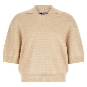 'Le Polo Maille Chevron' polo shirt