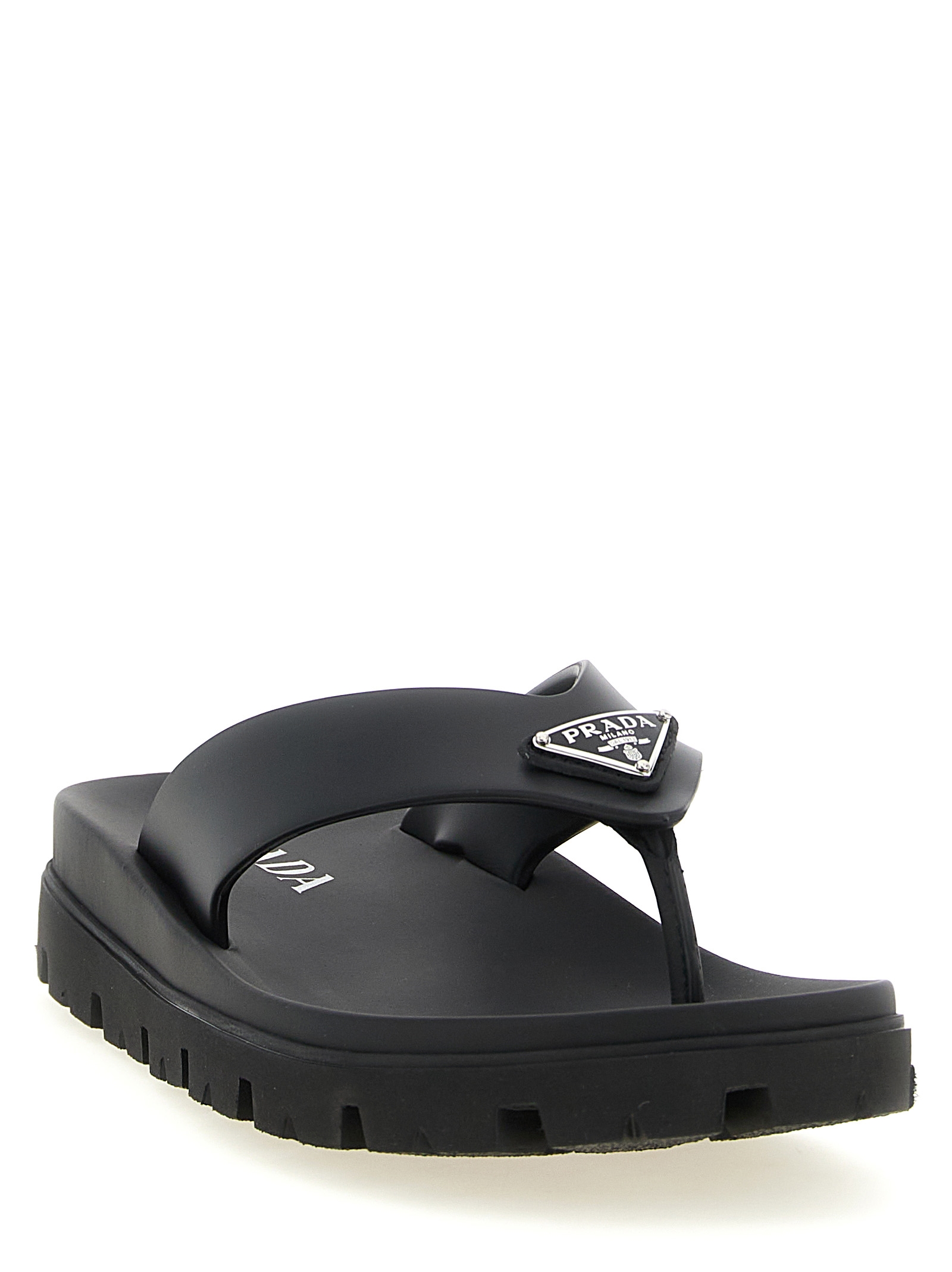 Triangle logo sandals - immagine 2