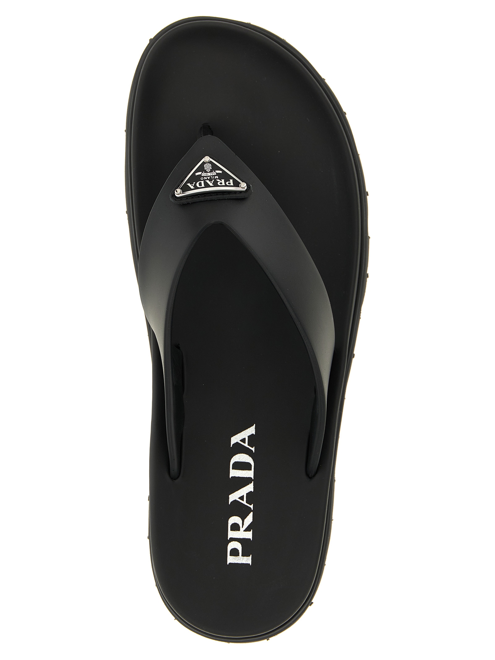 Triangle logo sandals - immagine 4