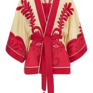 Kimono + 'Spring Arabesc' top