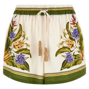 'Sand Tropical Scarf' shorts