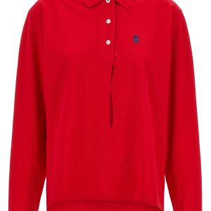 Logo embroidery polo shirt