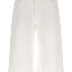 'The Whole Lot Zip Twist Fray' bermuda shorts