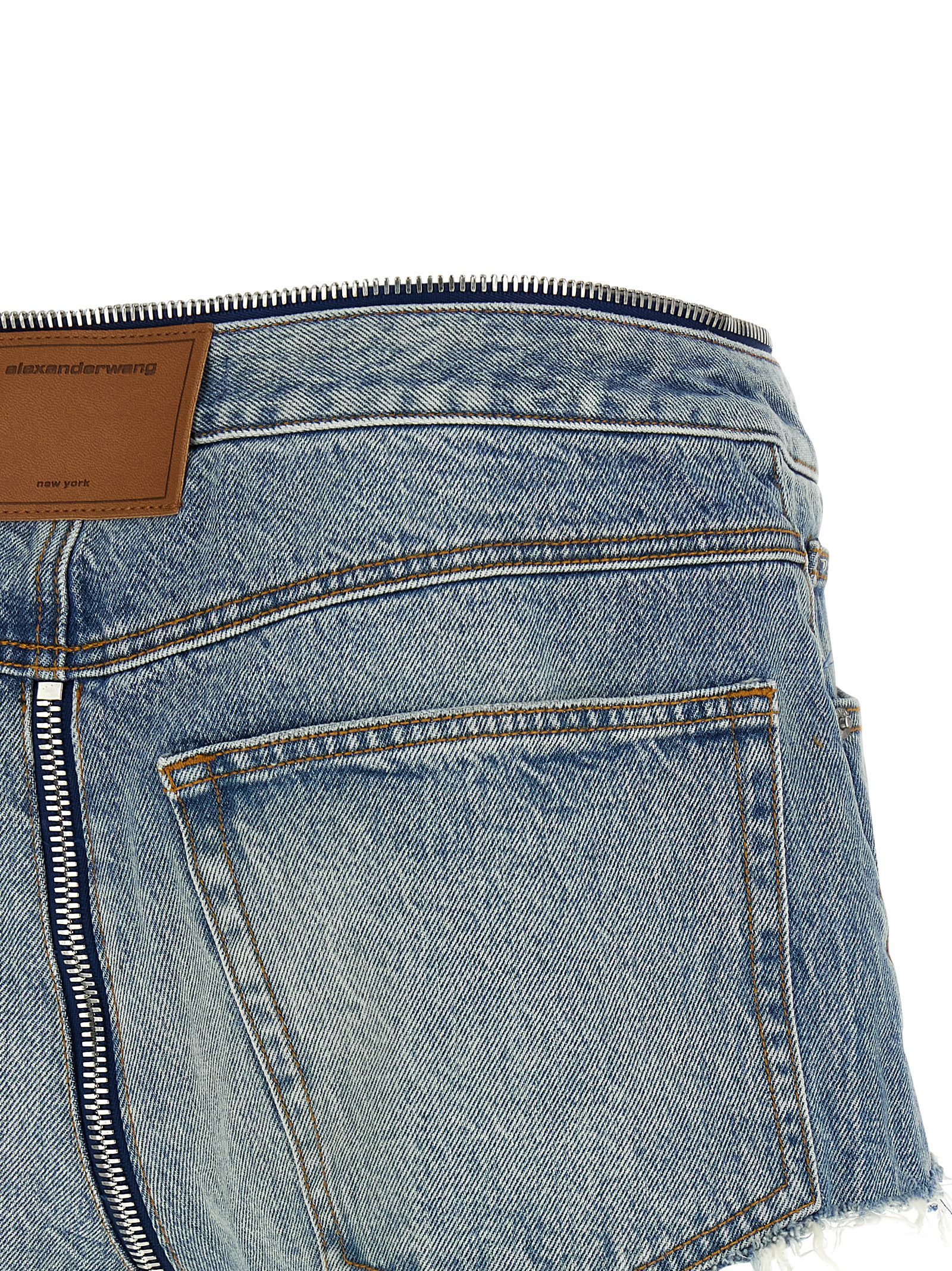 'Zip V-Waist' shorts - immagine 4