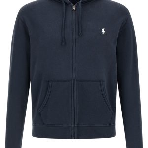 Loopback cotton hoodie