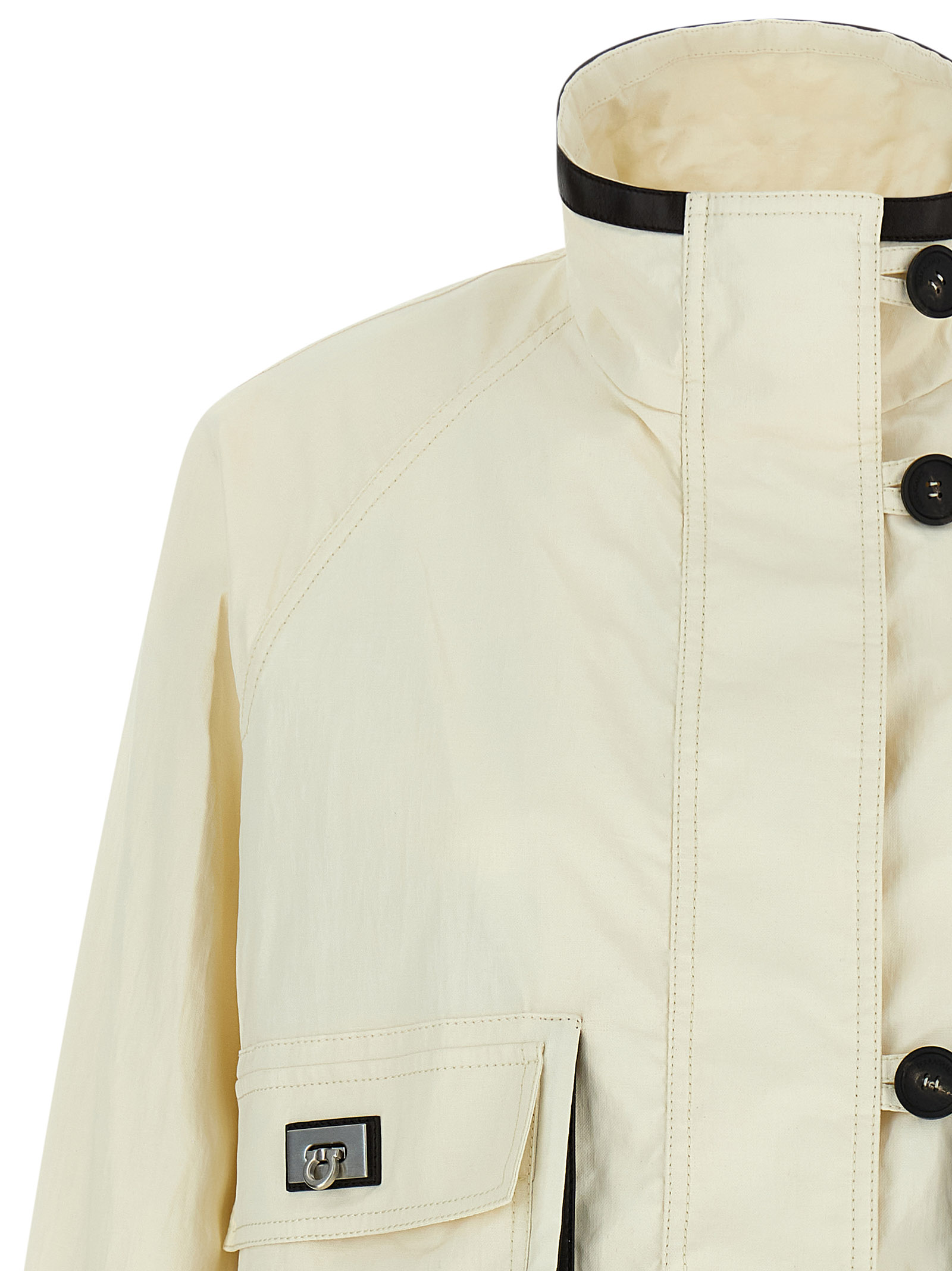 Tech linen jacket - immagine 3