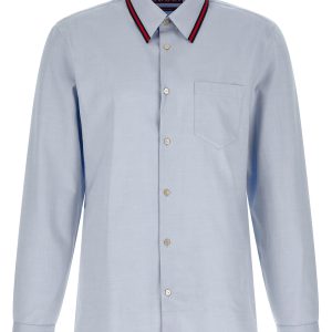 'Web' collar shirt