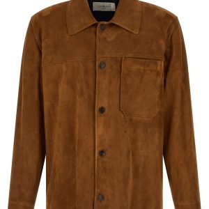 Suede overshirt