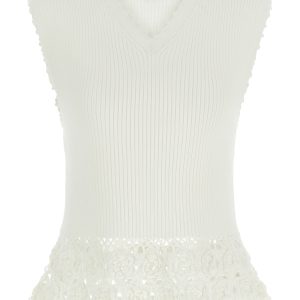 'Cotton Crochet' vest