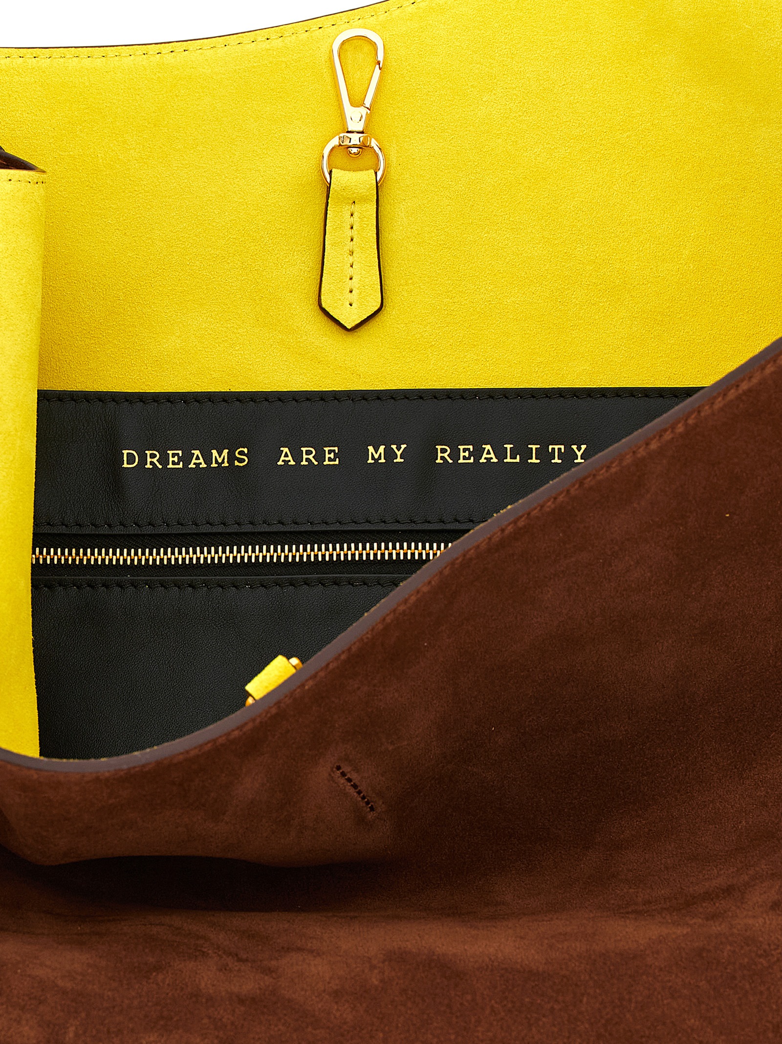 Suede shoulder bag - immagine 4