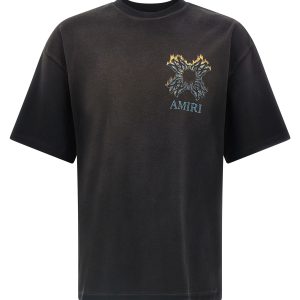'MA Quad Flames' T-shirt