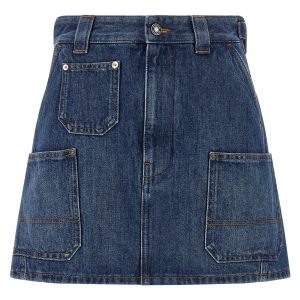 Denim skirt