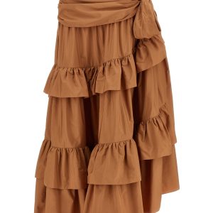 Flounces volant skirt