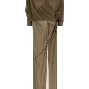 Asymmetrical skirt dress