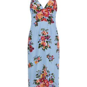 'Mazzo di Fiori' print dress