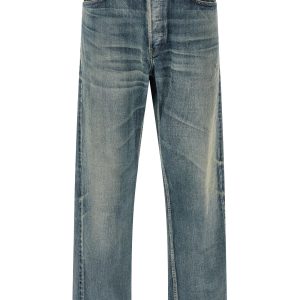 Stone washed jeans