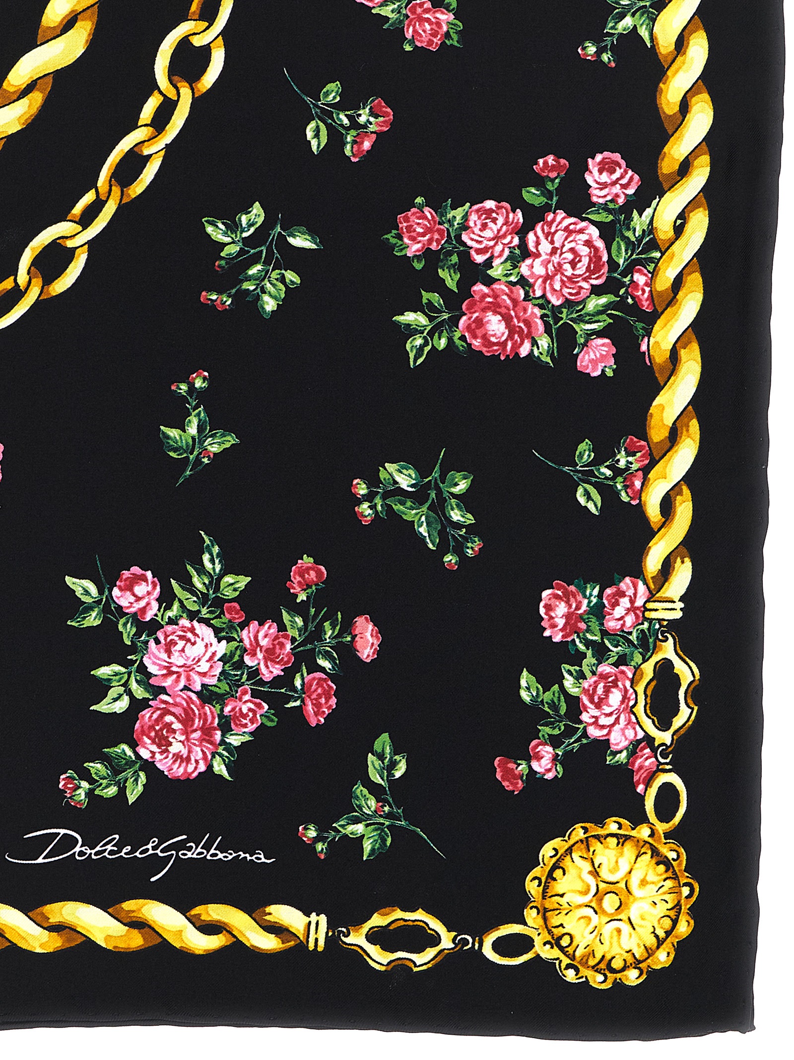 'Mazzolini di Rose' scarf - immagine 2