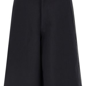 Zip bermuda shorts