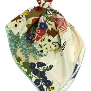 'Fendi Florist' scarf