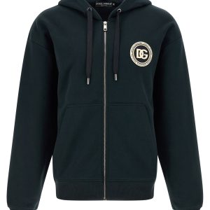 Logo patch hoodie