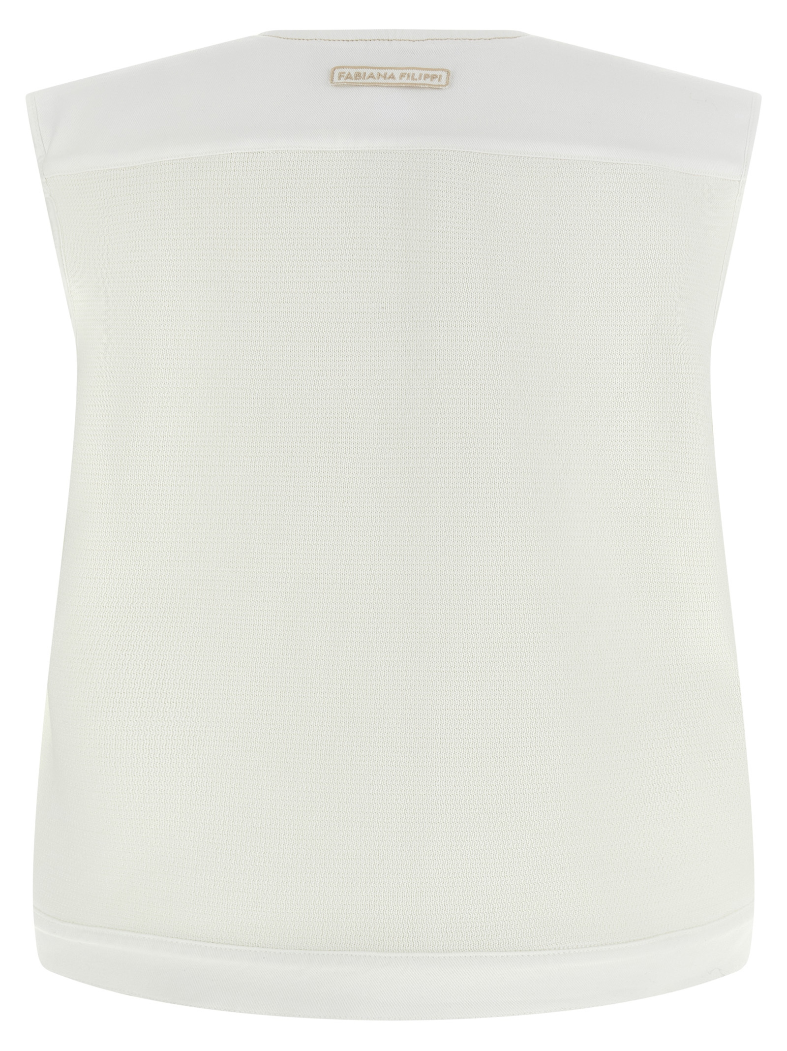 Denim and knit vest - immagine 2