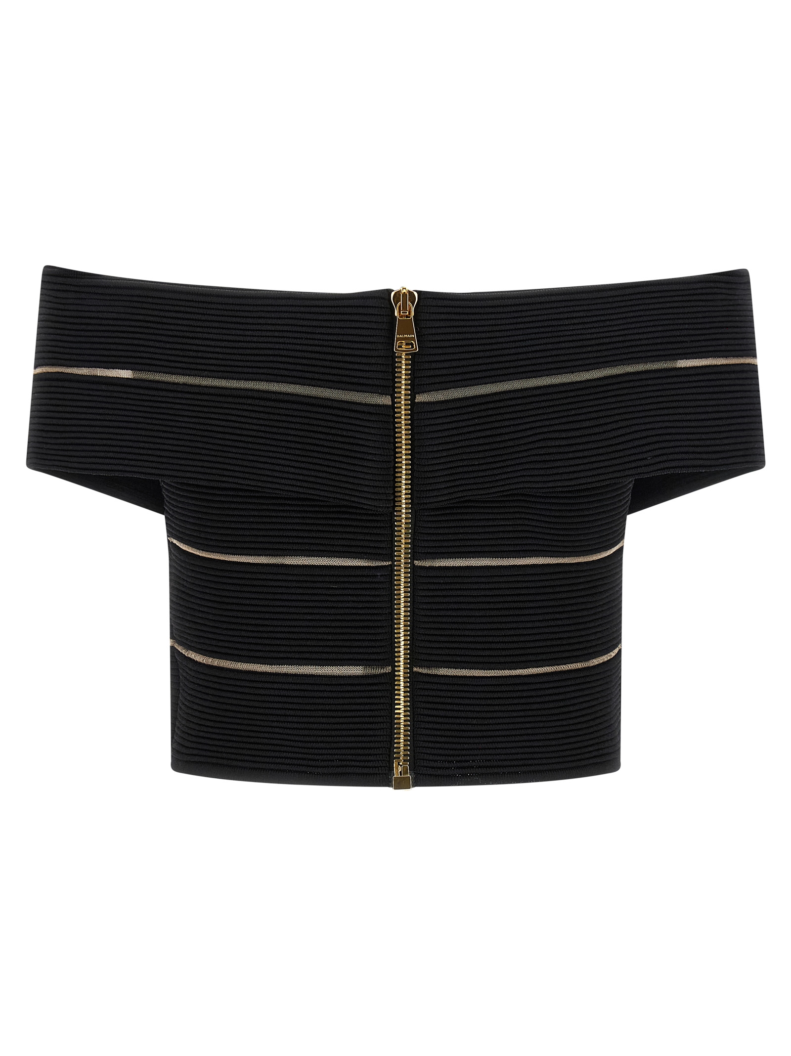 Off-the-shoulder crop top - immagine 2