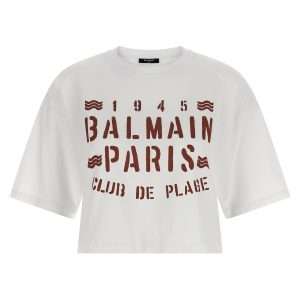 'Plage' print T-shirt