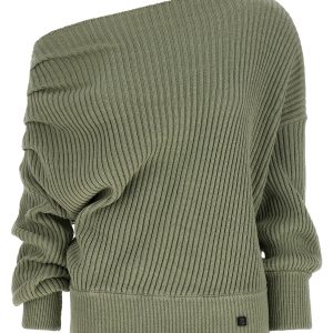 Draped sweater