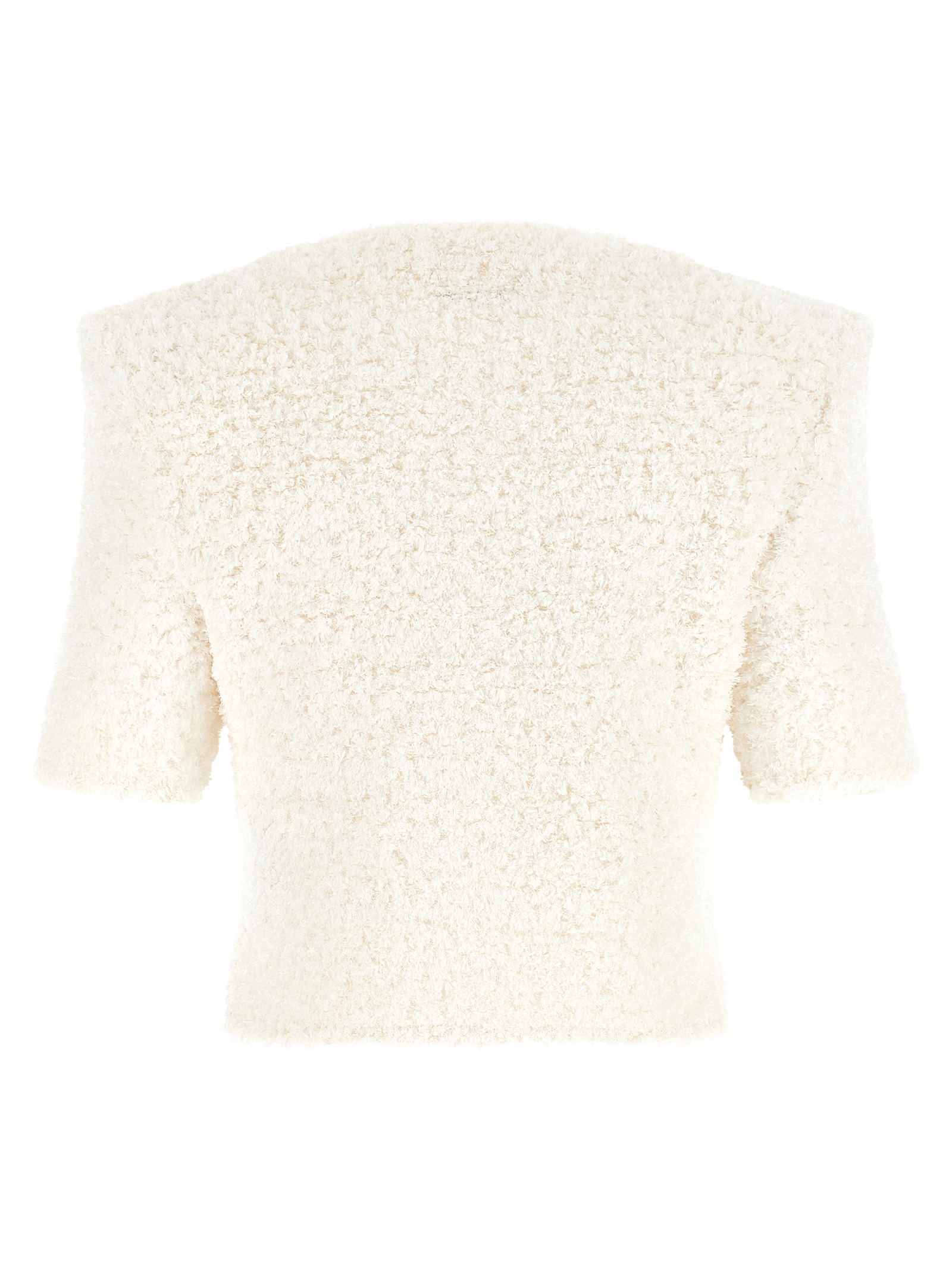 Cardigan tweed plumetis - immagine 2