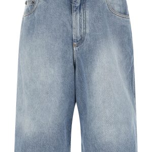 Denim bermuda shorts