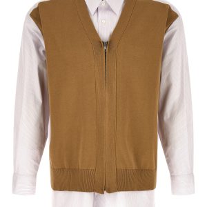 Cardigan insert shirt