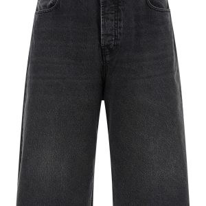 Denim bermuda shorts