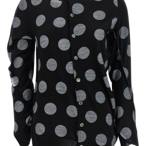 Polka dot maxi cardigan